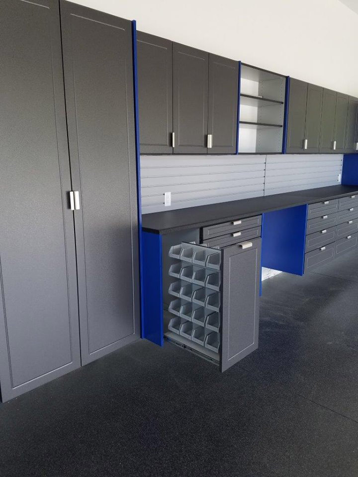 Pewter Garage Cabinets Madison WI